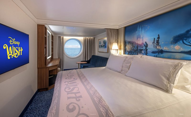 Disney Dream Family Oceanview Stateroom