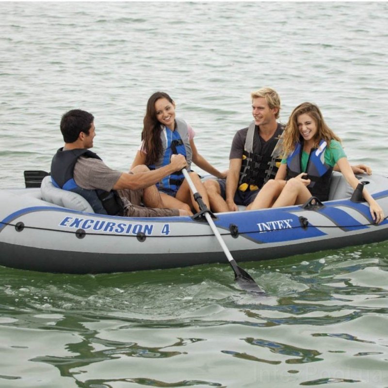 Надувная лодка Excursion 4 Set Intex 68324