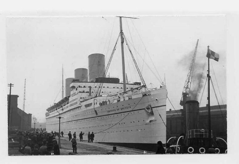 Empress of Britain 1931 интерьер