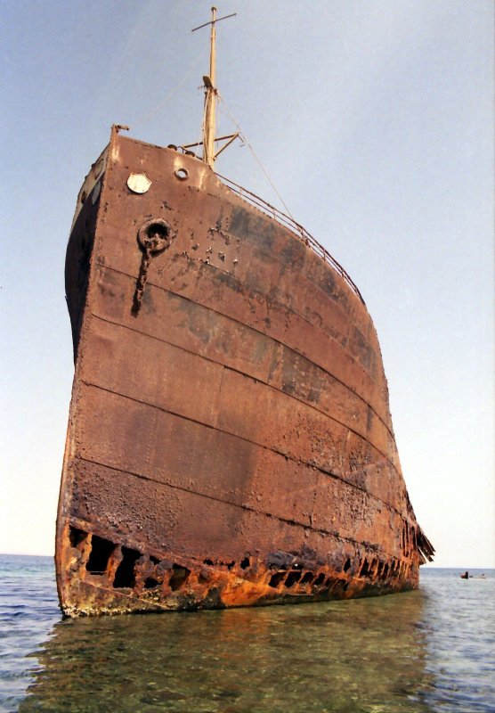 Ржавый корабль