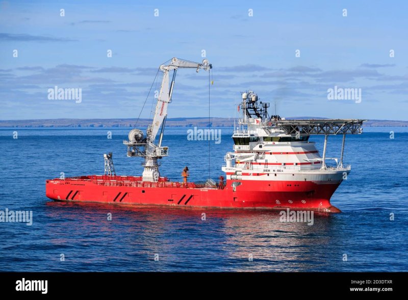 Seabed supporter судно