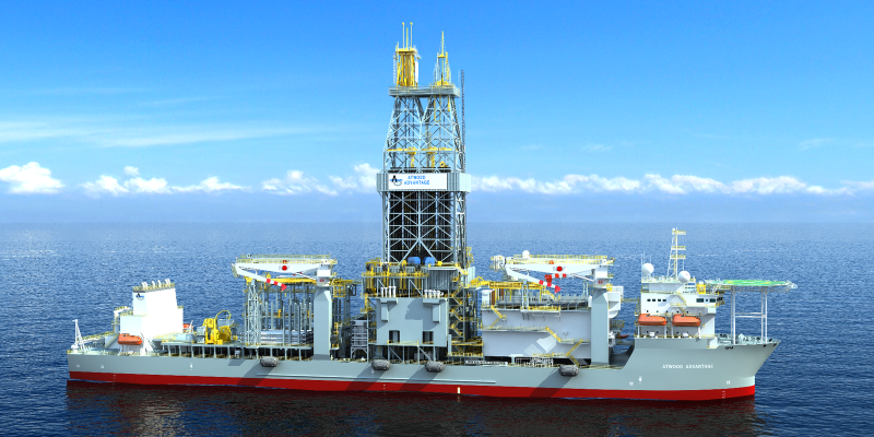 Offshore drillship