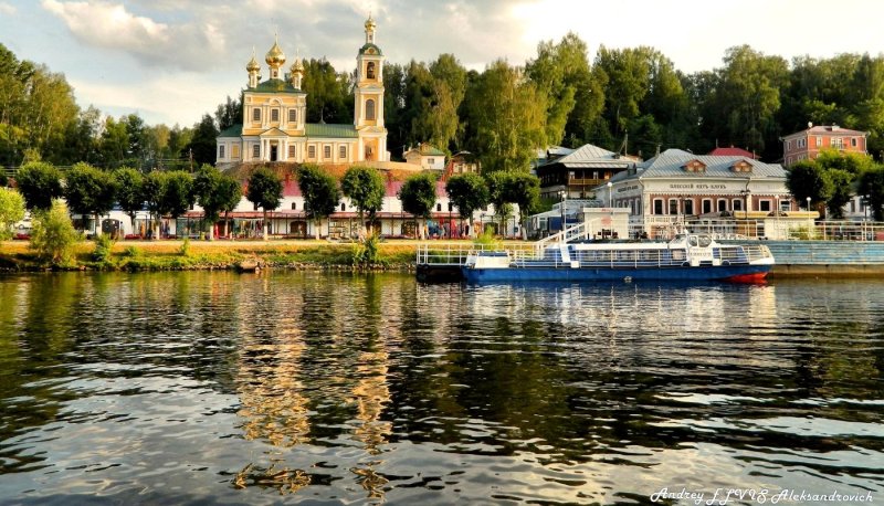 Плёс Ивановская область набережная
