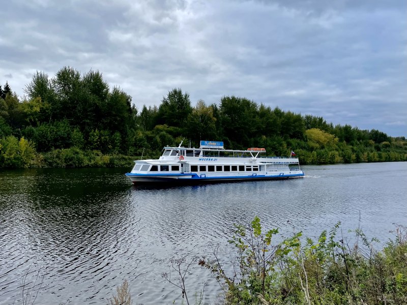 Теплоход Казанец 1