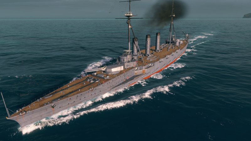 Самый большой корабль в World of Warships