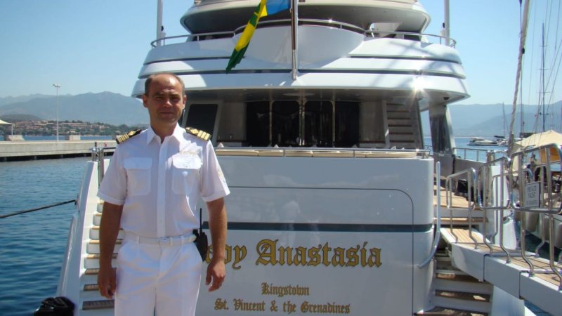 Яхта Александра Михеева