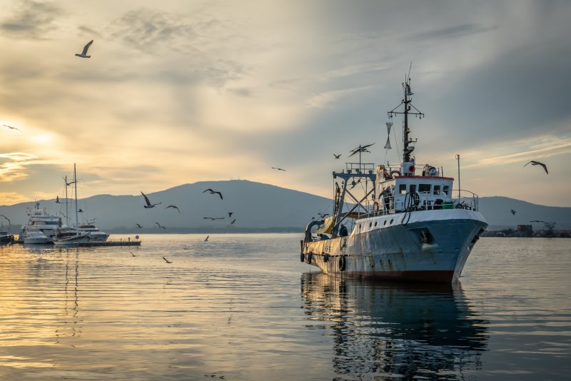 Баренцево море судно