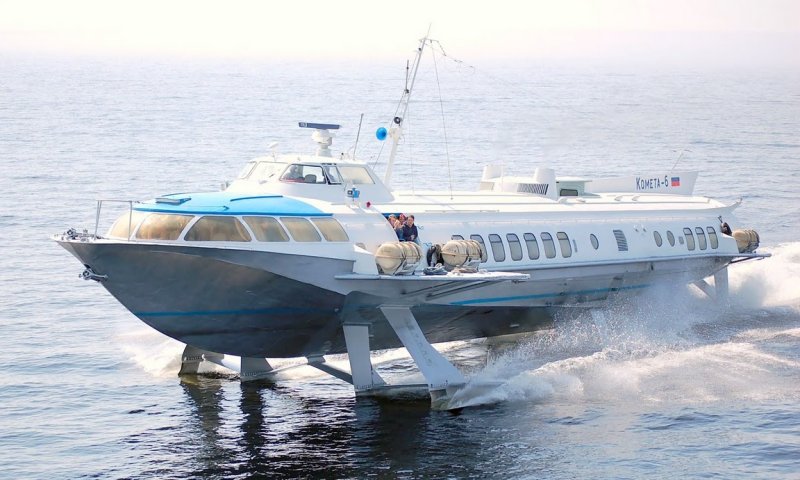 Комета катер на подводных крыльях