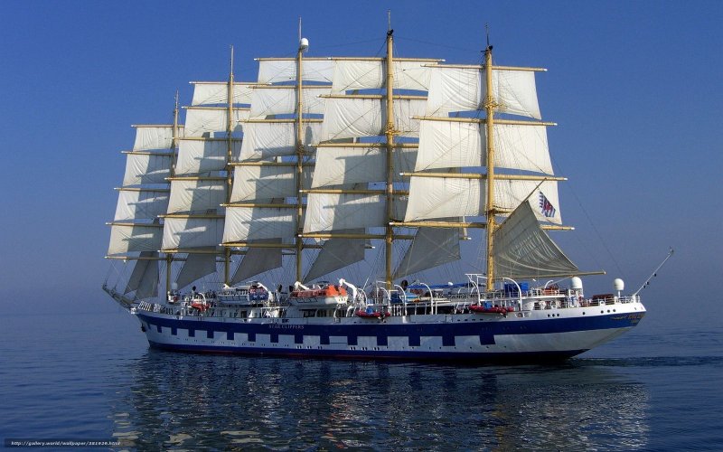 Royal Clipper самое большое парусное судно в мире