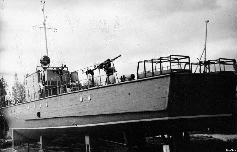 Катер морской охотник МО-4