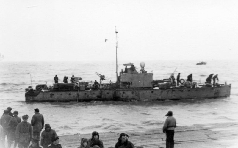 Катер морской охотник ВОВ
