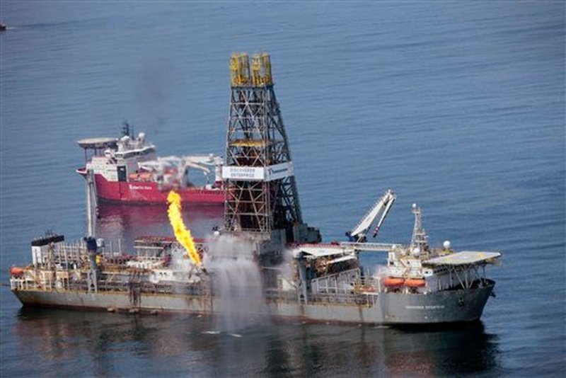 Discoverer Enterprise буровое судно авария