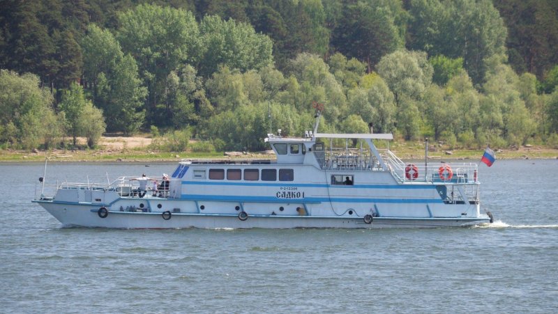 Теплоход Садко Людиново