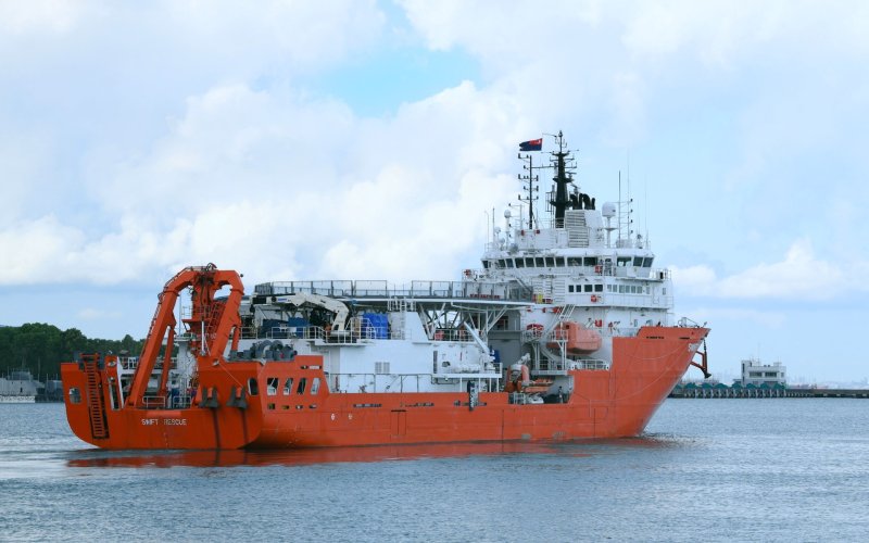 Водолазное судно Сингапура Swift Rescue