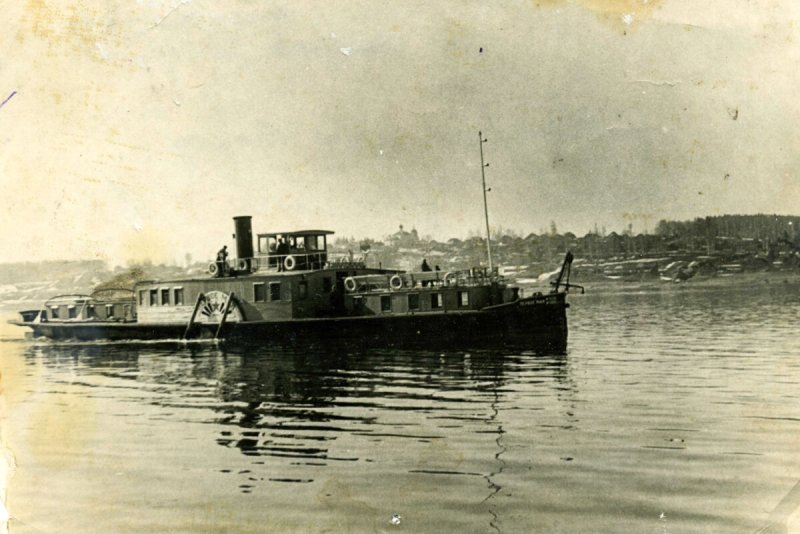 Буксирный пароход Волга 1846