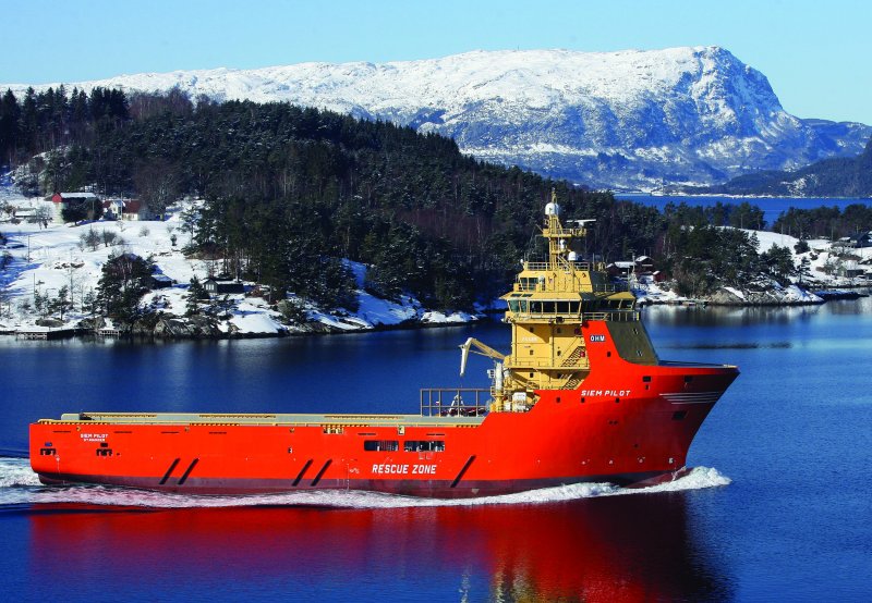Норвежское море судно
