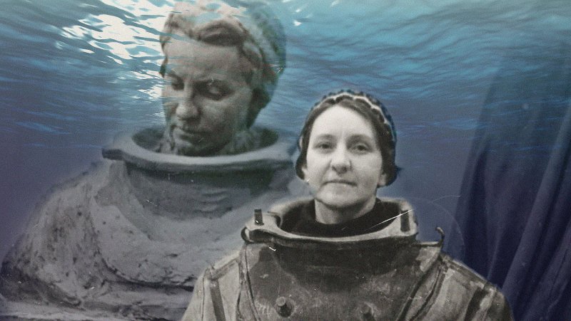 Нина Соколова женщина водолаз