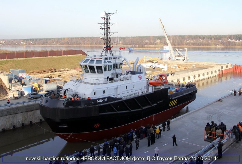 Морской буксир МБ-123