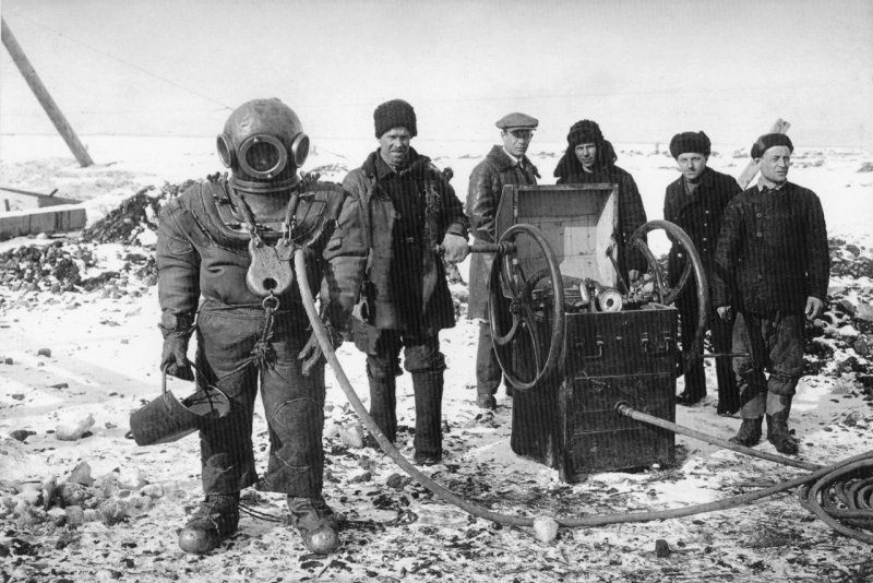 Эпрон водолазы СССР 1965