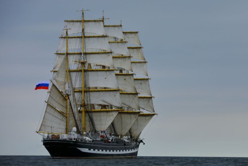 Четырехмачтовый Барк Крузенштерн