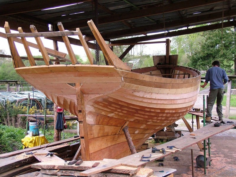 Wooden Boat киль