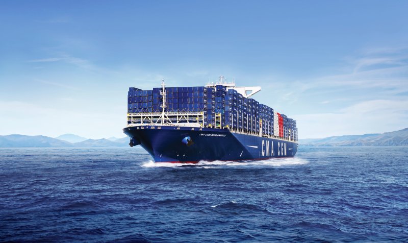CMA CGM судоходная