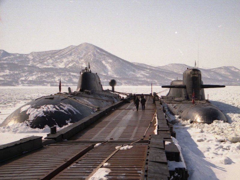 Атомная подводная лодка Петропавловск Камчатский