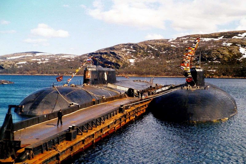 Гаджиево база подводных лодок Северного флота