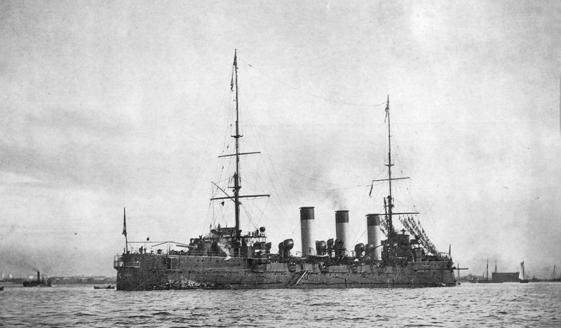 Английский пароход Ольдгамия 1905