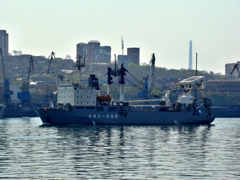 Корабль кил 498 Владивосток
