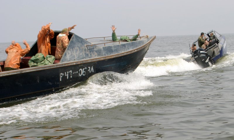 Азовское море лодка Байда