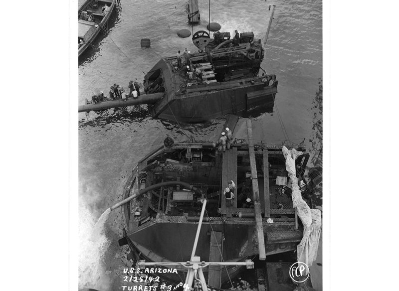 Линкор “USS Arizona”, Перл-Харбор
