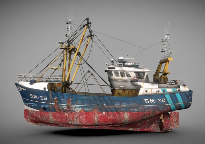 Сейнер-траулер Wartsila 6210