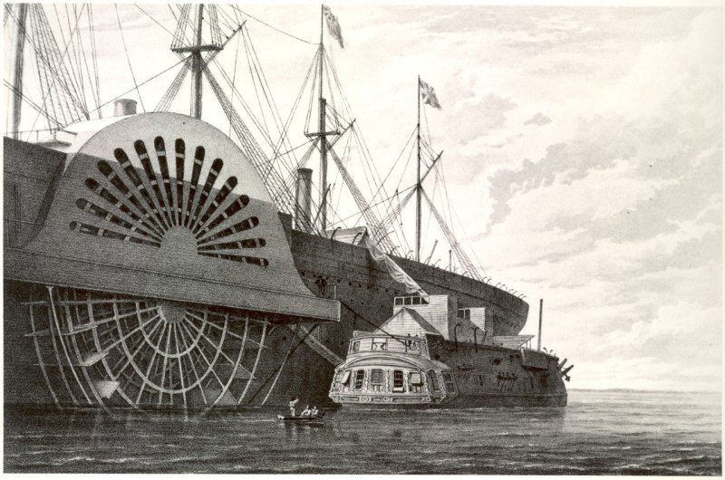 Корабль Левиафан 1854