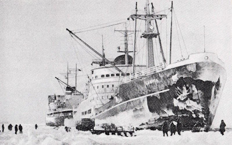 Дизель электроход Гижига