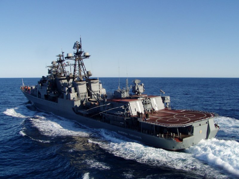 Боевые корабли ТОФ ВМФ России