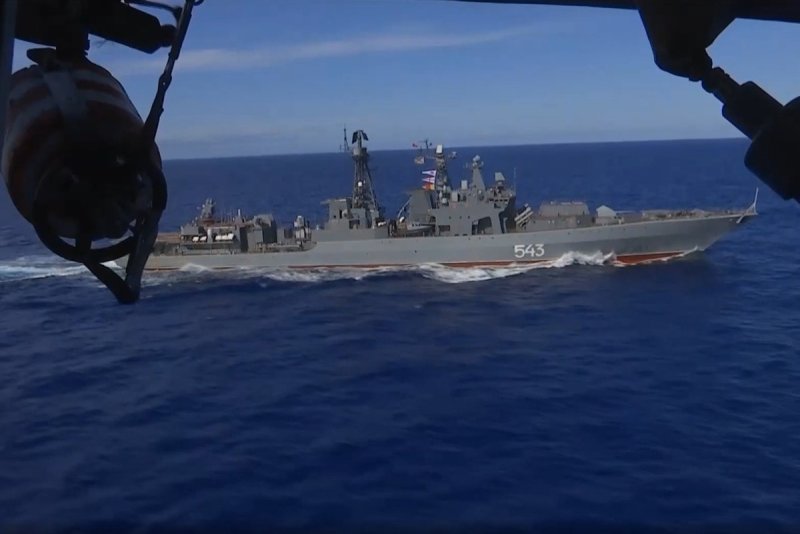 Учения ВМФ РФ У Гавайев