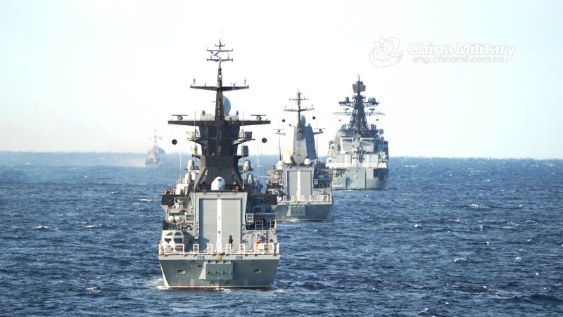 Россия и Китай Морское взаимодействие 2021