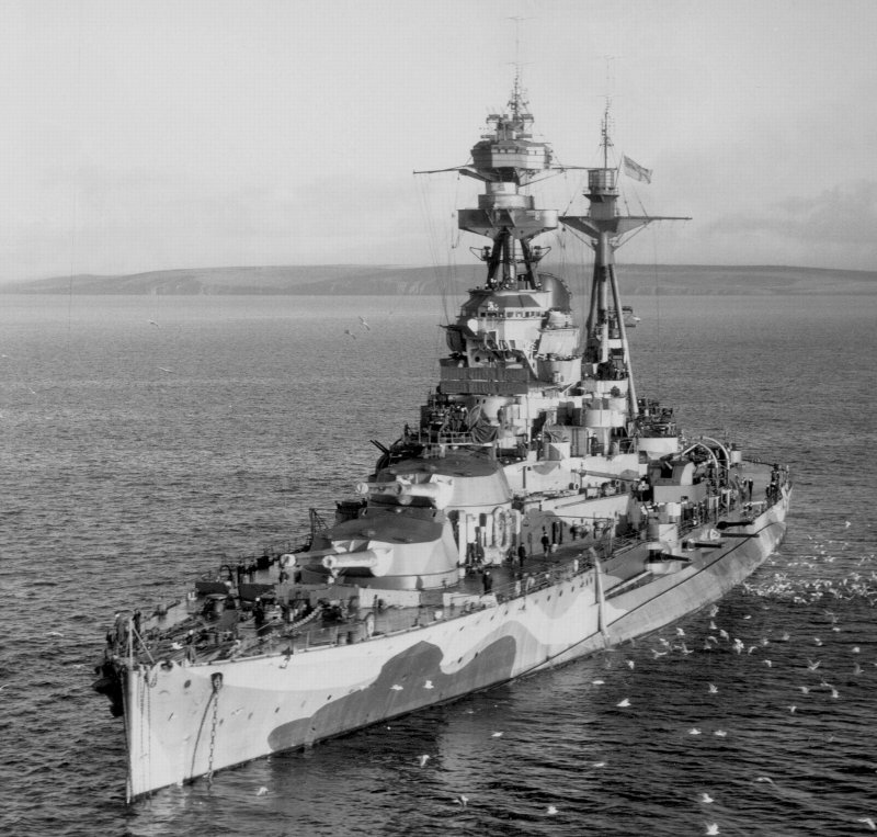 Линкор HMS Ramillies