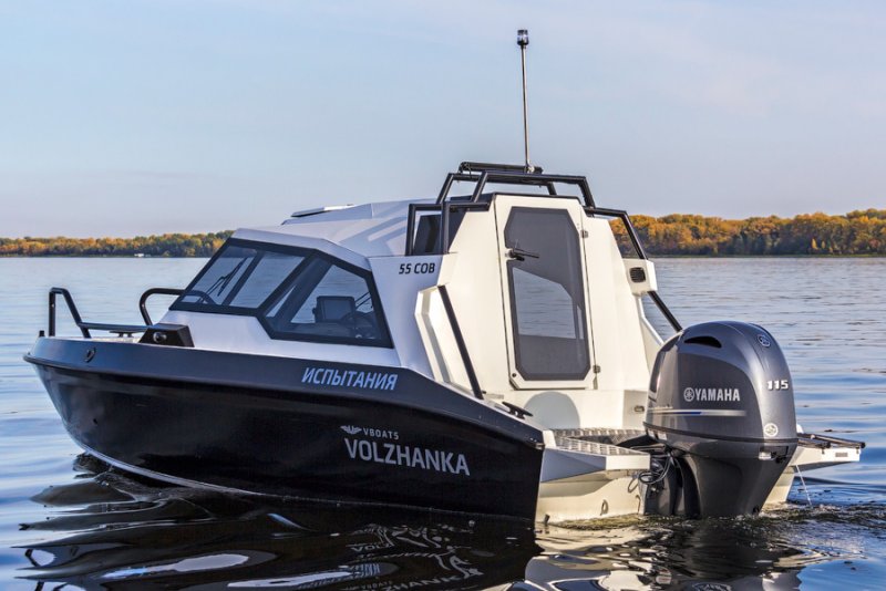 Алюминиевый катер Volzhanka 55cob