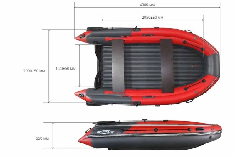 Лодка надувная Reef Triton 390нд