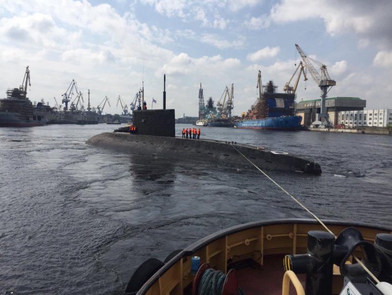 Подводная лодка Магадан Адмиралтейские верфи