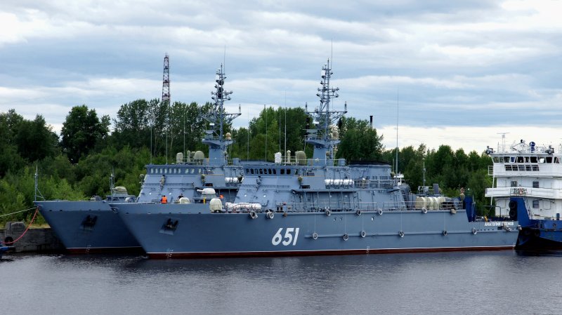 Корабль противоминной обороны «Анатолий шлемов».