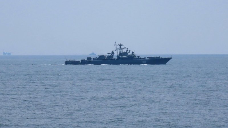 Учения ВМФ России в черном море 2020