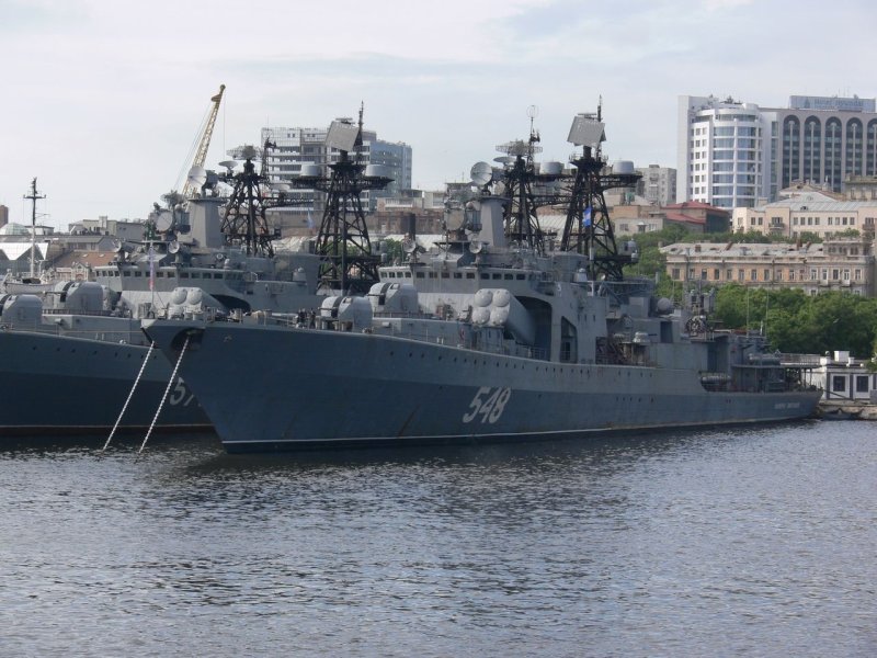 Владивосток большой противолодочный корабль