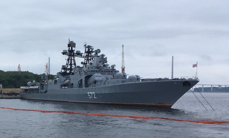 Противолодочный корабль Тихоокеанского флота «Адмирал Виноградов»