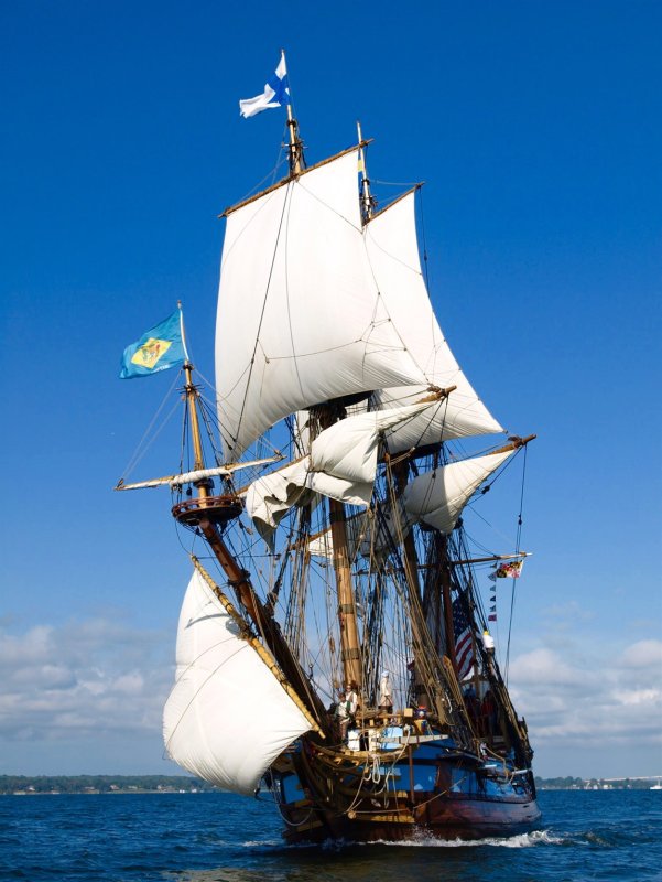 Шведский парусник ПИНАС Kalmar nyckel