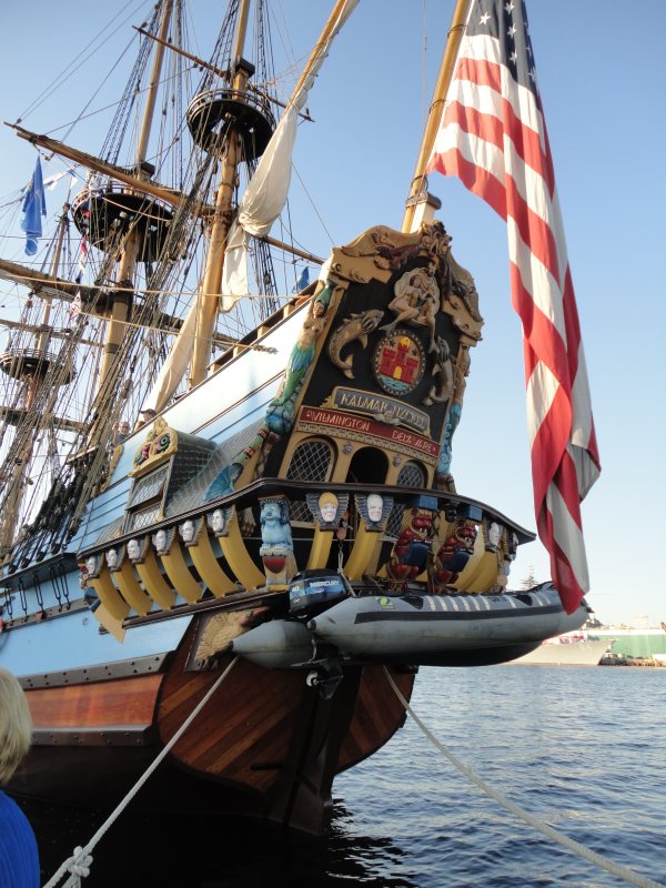 Шведский парусник ПИНАС Kalmar nyckel
