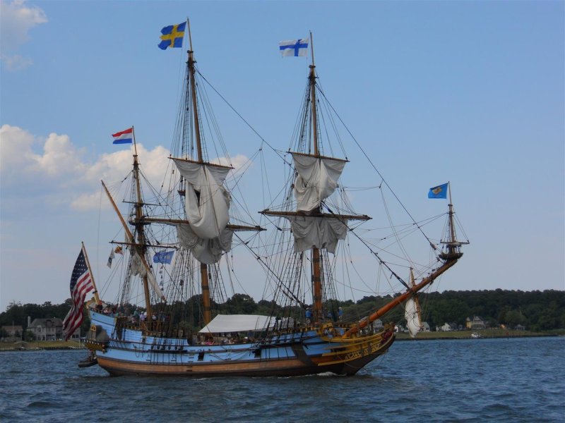 Шведский парусник ПИНАС Kalmar nyckel