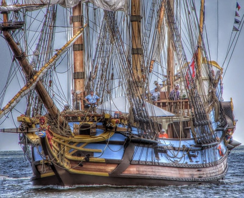 Шведский парусник ПИНАС Kalmar nyckel
